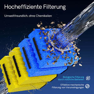 Filtro a camera per laghetto CBF-350B per filtrazione di max 60.000 l