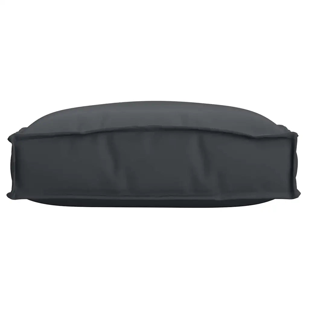 Cuscino 2 pcs Nero 40 x 40 x 8 cm Tessuto Oxford 42001582