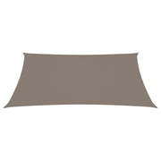 Vela ombreggiante/ombrellone rettangolare 6 x 7 m in tessuto Oxford color tortora 02_0009740