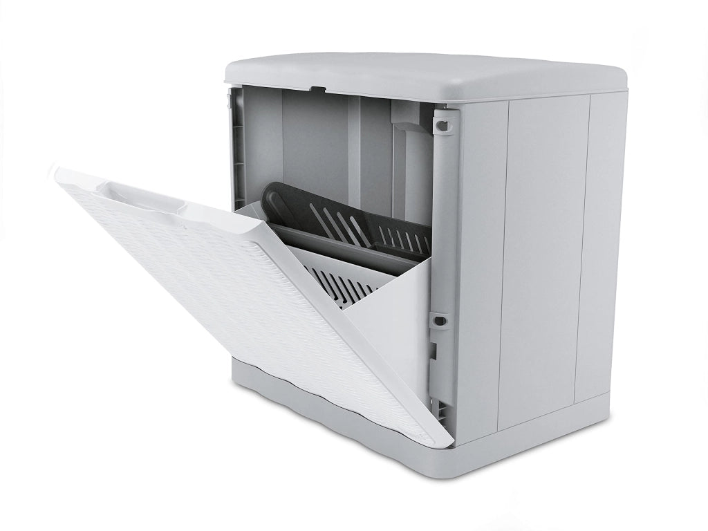 Scarpiera Elegance Cm 40 x 30X40 H Colore Bianco Stefanplast