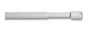 Bastone Bacchetta per tende punta tonda 120 cm x 13 mm Bianco