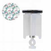 Trade Shop - Tappo Lavandino Bagno Lavabo Bidet Universale 40mm Con Motivo Fenicotteri 87273 -