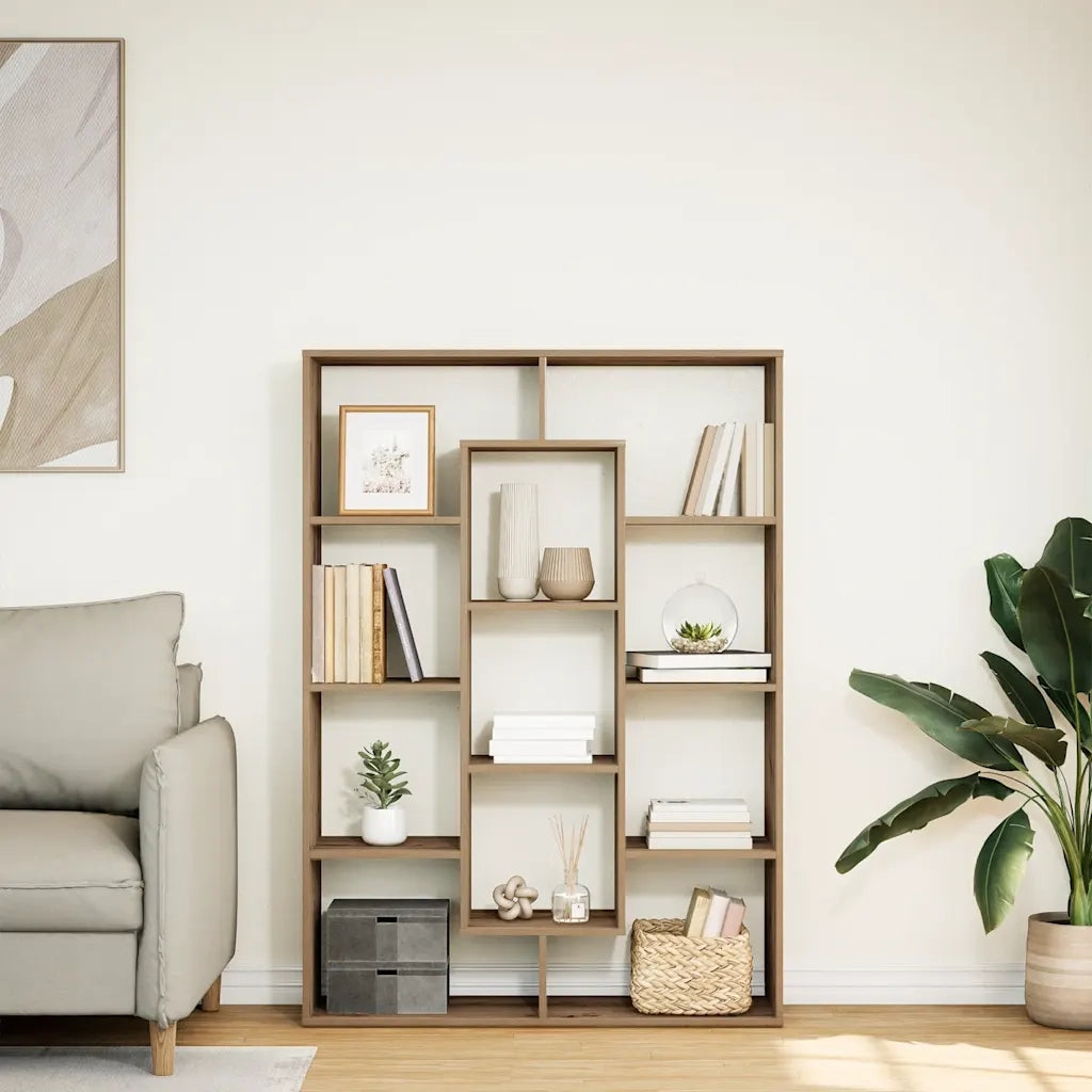 Libreria Rovere Artigianale 102x29x143 cm in Legno Multistrato 3310306