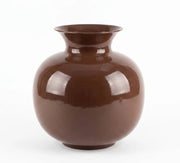 Vaso metallo MONDEX ROGER 18,5x29x34 cm marrone cioccolato 1 pz