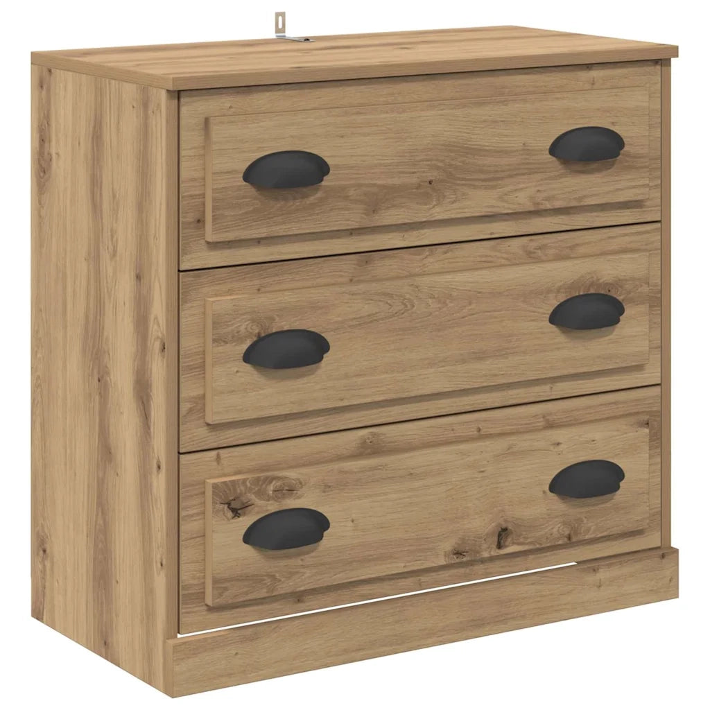 Credenza | Sideboards 2 pcs Rovere artigianale 70 x 35,5 x 67,5 cm