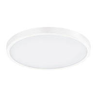 Plafoniera Moderna Fueva 1 In Alluminio Bianco Led Integrato 22,3W 3000K Ip20