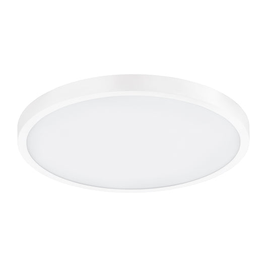 Plafoniera Moderna Fueva 1 In Alluminio Bianco Led Integrato 22,3W 3000K Ip20
