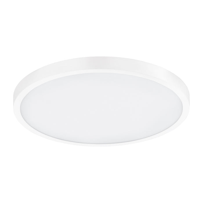 Plafoniera Moderna Fueva 1 In Alluminio Bianco Led Integrato 22,3W 3000K Ip20