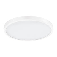 Plafoniera Moderna Fueva 1 In Alluminio Bianco Led Integrato 22,3W 4000K Ip20