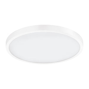 Plafoniera Moderna Fueva 1 In Alluminio Bianco Led Integrato 22,3W 4000K Ip20