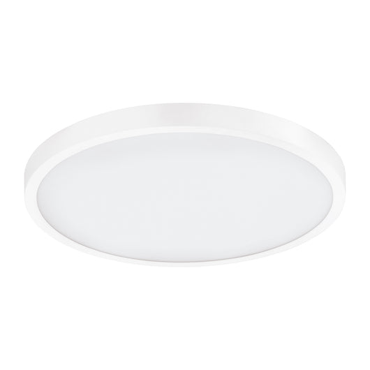 Plafoniera Moderna Fueva 1 In Alluminio Bianco Led Integrato 22,3W 4000K Ip20