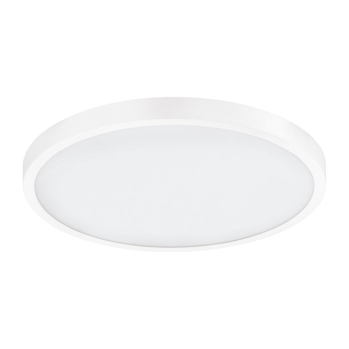Plafoniera Moderna Fueva 1 In Alluminio Bianco Led Integrato 22,3W 4000K Ip20