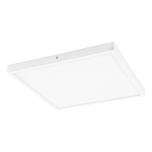 Plafoniera Moderna Fueva 1 In Alluminio Bianco Led Integrato 22W 4000K Ip20
