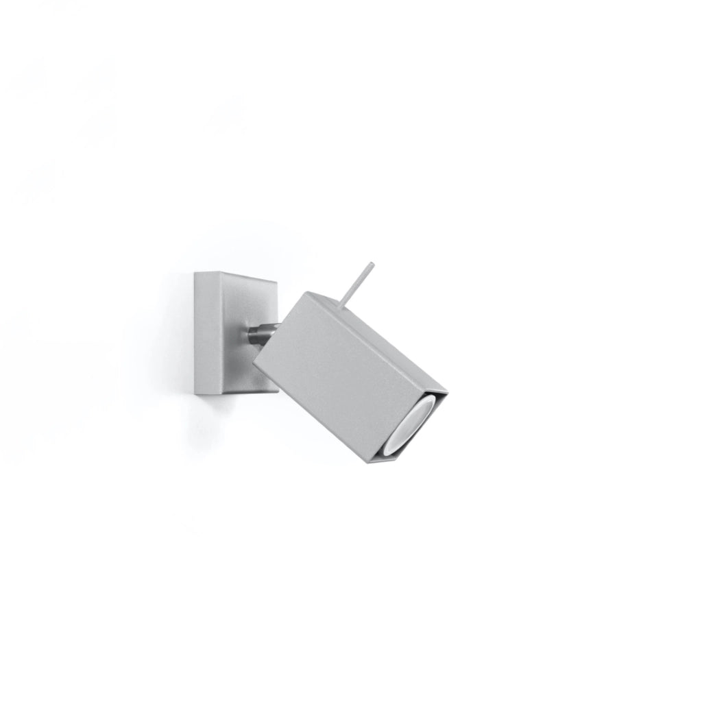 Applique BRAVEA 1 luce grigio metallo GU10 Pure Lume