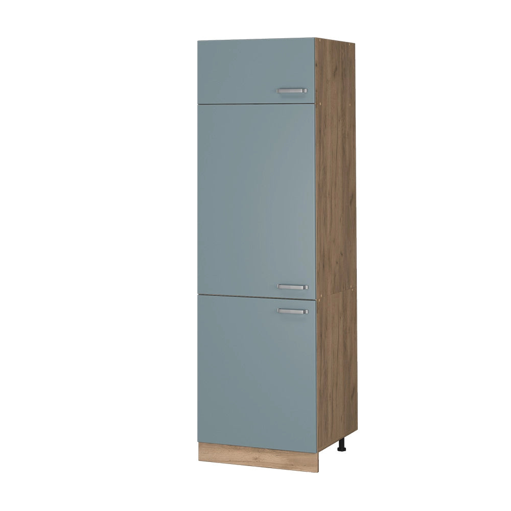 Vicco Armadio frigorifero Grigio-blu 60 cm