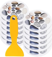 Antislip Stickers per Bagno - 12 Fogli - Autoadesivi - Bagno - Stickers Antislip per Bagno 

Modello: 
- Materiale: PVC
- Dimensioni: 5x10 cm
- Adesivo: Zelfklevend
- Temperatura di applicazione: 5-40°C