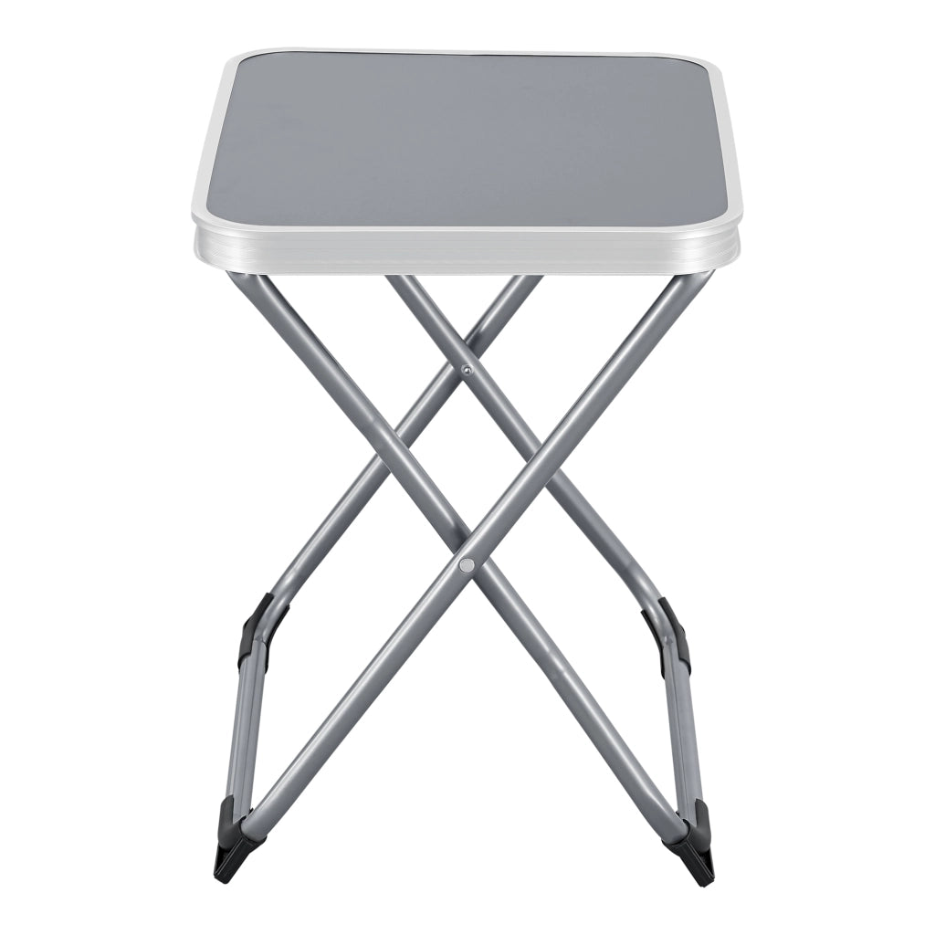Mobiletto 2in1 da Campeggio Barete Sgabello Tavolino Pieghevole [en.casa]