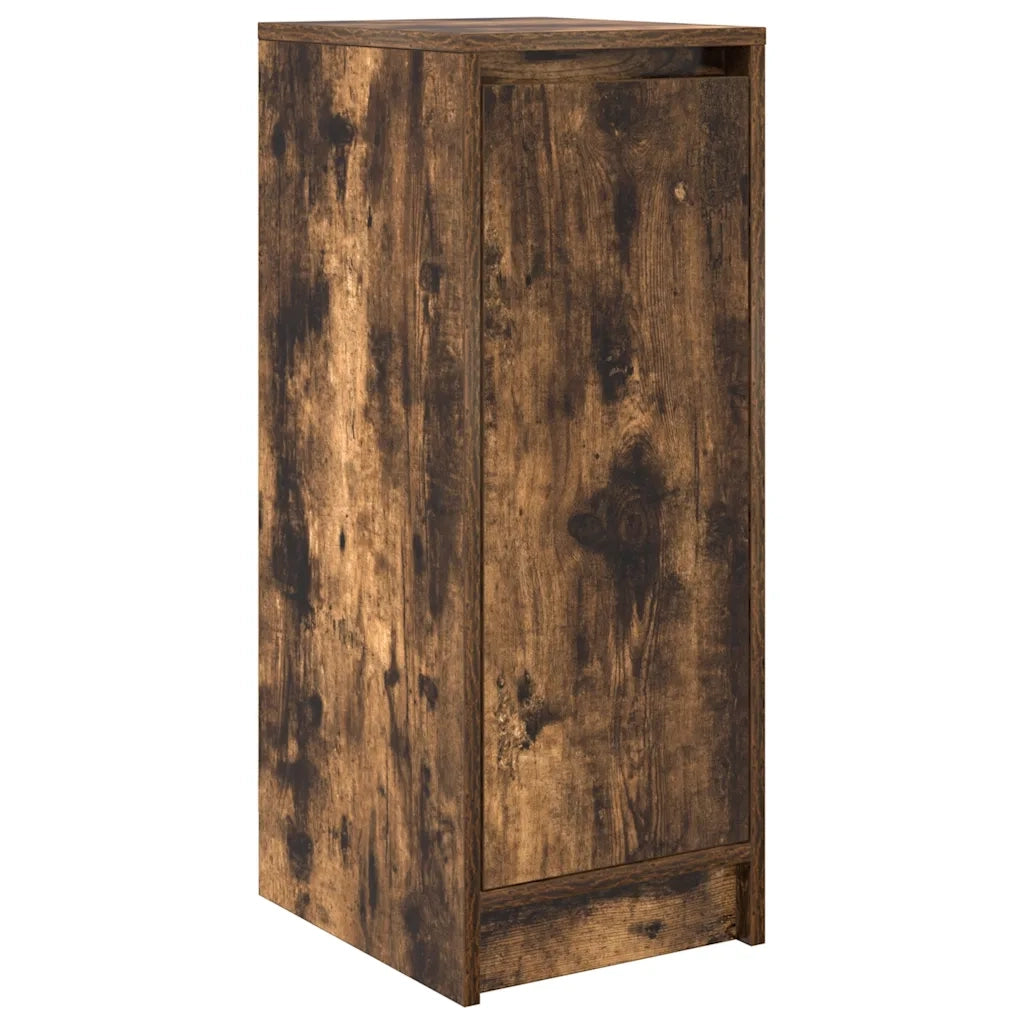 Scarpiera Rovere Fumo 29,5x34x76 cm in Legno Multistrato 861863
