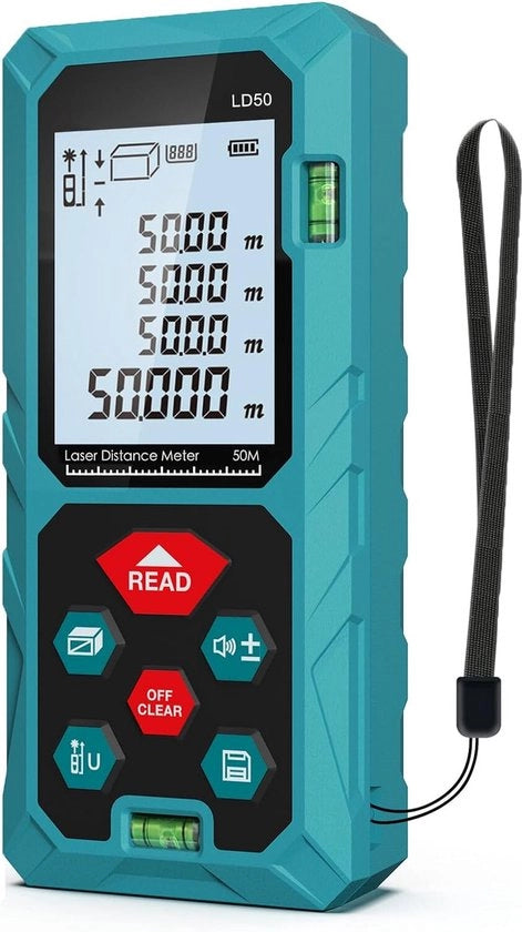 Misuratore Laser - Misuratore di Distanza - Misuratore Laser - Misuratore Laser di Distanza - Apparecchiatura di Misurazione - Misuratore di Distanza Laser