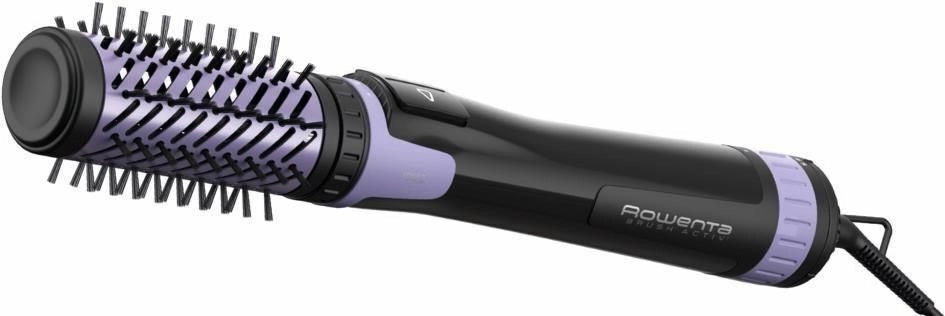 Rowenta CF9527F0 Brush Activ Spazzola ad aria calda 1000W Ionica Ceramica 3 velocita' 2 spazzole colore Nero Viola