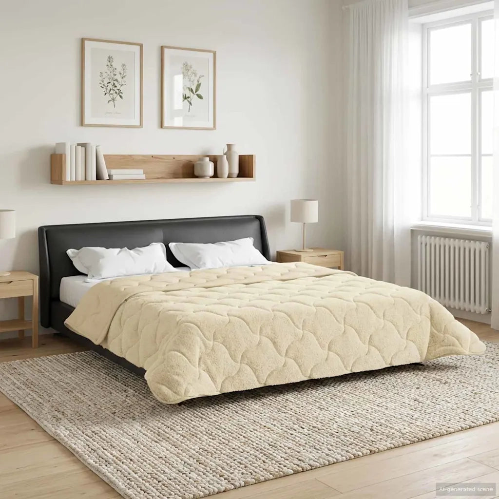 Piumone Completo Annuale Trapuntato Crema 200 x 240 cm 42026293