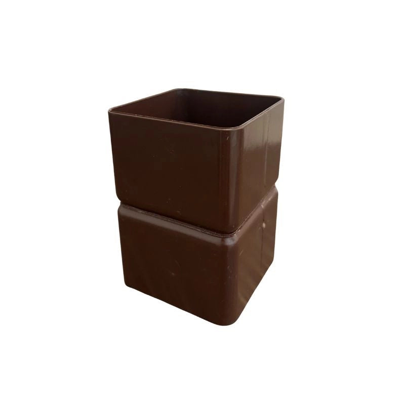 Manicotto quadro femmina - femmina : Colore - Marrone, Diametro - 100x100