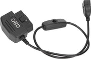 Cavo OBD2 USB di ricarica 16 pin - Cavo di adattamento OBD 18,9 pollici - Connettori universali di ricarica per accessori di veicolo.