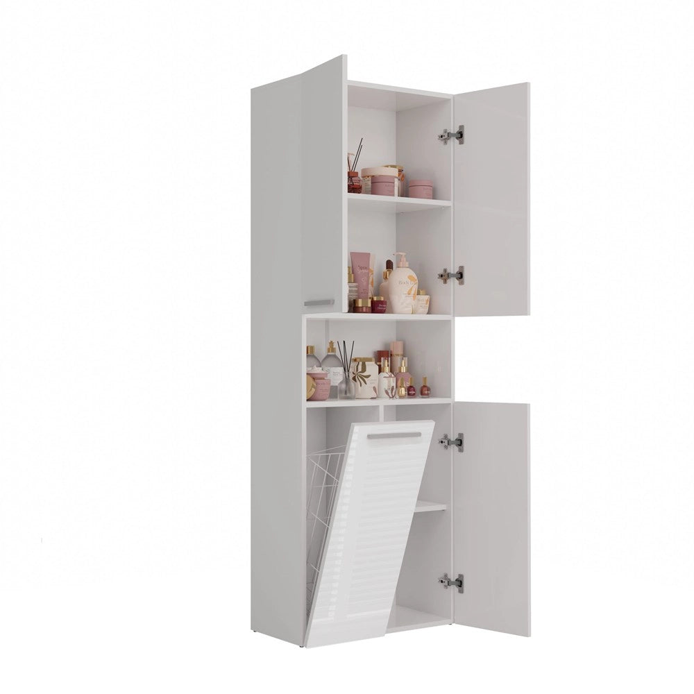 Colonna bagno NEL 1k/DK bianco lucido