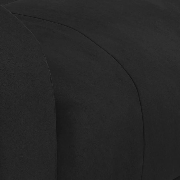 Poltrona Elettrica Massaggiante Reclinabile Nera in Velluto cod mxl 31724