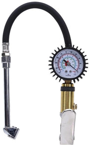 Multifunzionale strumento per misurare la pressione dei pneumatici per auto, preciso 220 PSI con rilevatore di rilievo, manometro per pneumatici da 2 pollici per auto