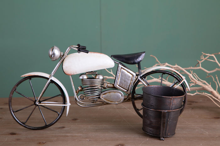 Moto con Contenitore Pianta 48 cm