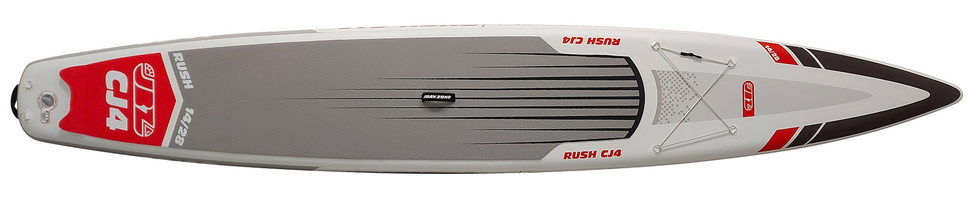 SUP Tavola Stand Up Paddle Gonfiabile 426x71x15 cm con Pagaia Zaino e Accessori Jbay.Zone Rush CJ4