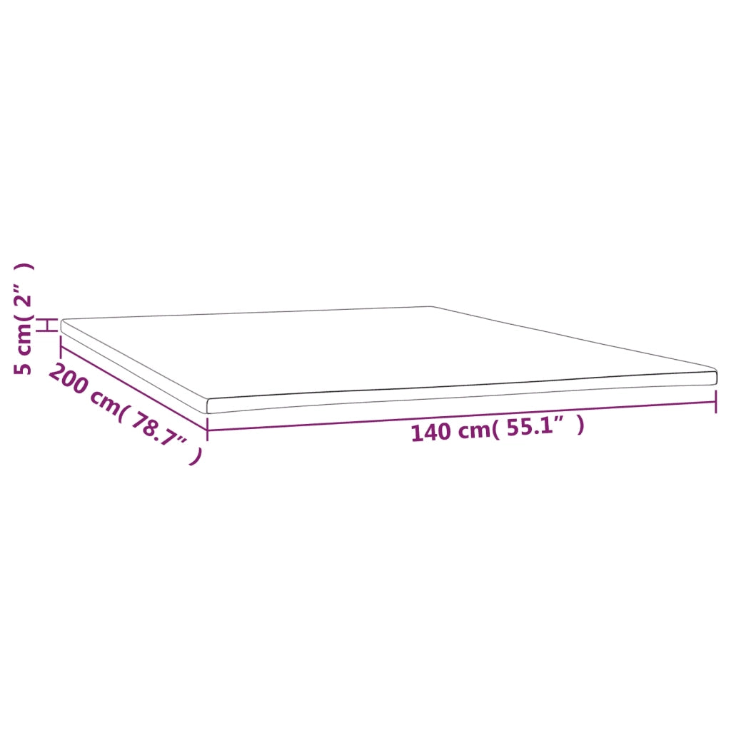 Coprimaterasso 140x200x5 cm CFW4406617