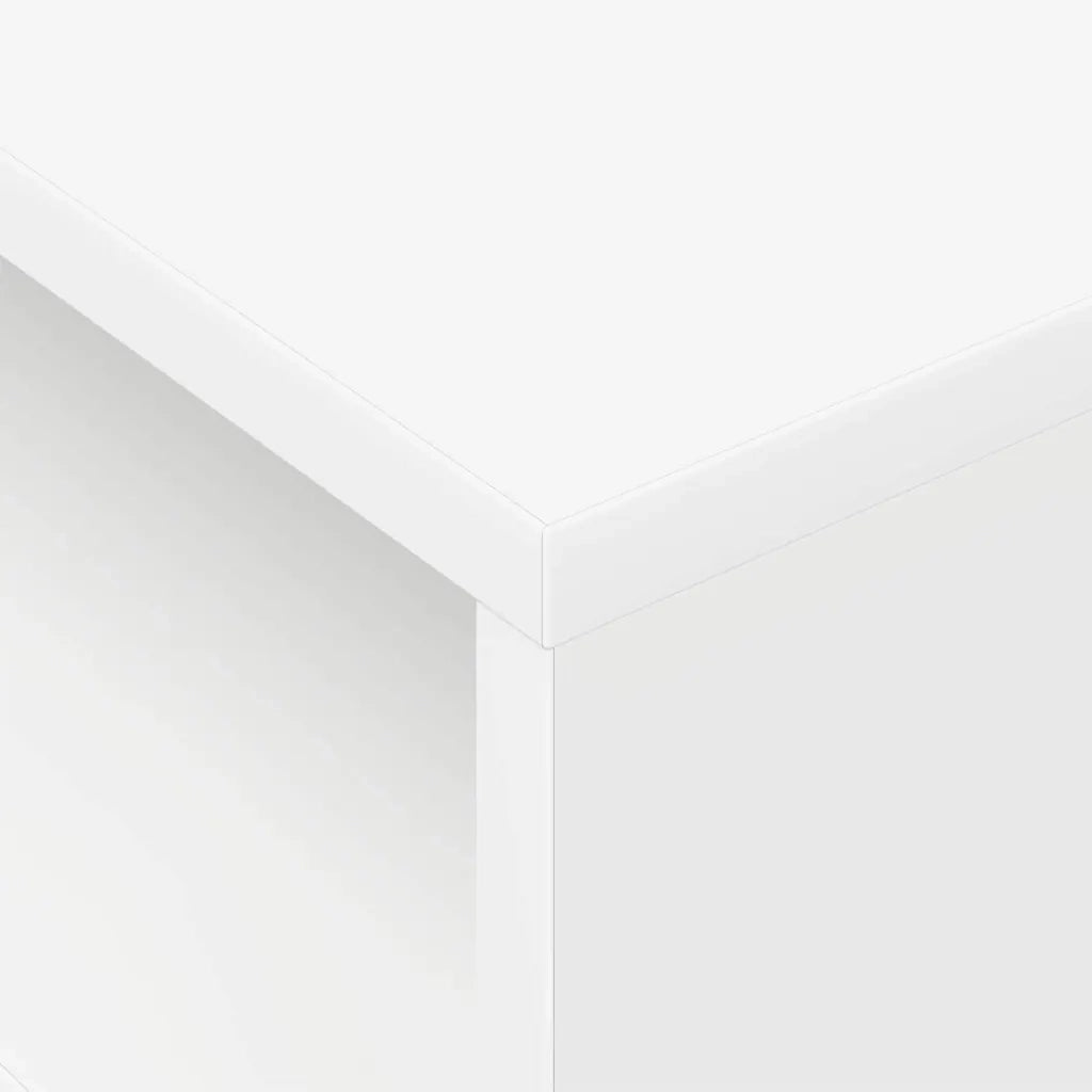 Tavolino 2 pcs Bianco 40,5 x 40 x 45 cm Legno multistrato