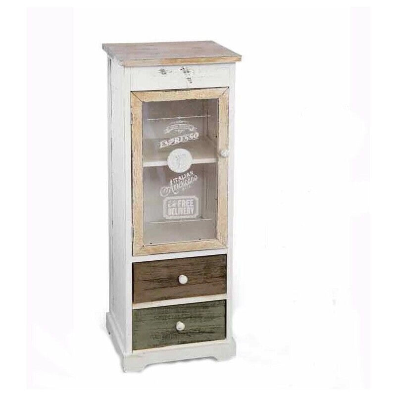 MOBILE LEGNO ANTICATO 33X29X104 CM