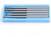 Set di punzoni per incisione professionale - 6 pezzi - Acciaio wolframico - Lame per taglio - Diametro del disco 2,35 mm - Adatto per lavorazione del legno - Resistenti e duraturi - Raschini per incisione