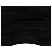 Piano Tavolo | Superficie Tavolo | Piano Scrivania Marrone Scuro 100x80x2,5 cm in Rovere Massello