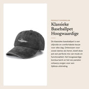 Baseballpet Klassico - Alta Qualità Bordatura - Elevato Comfort - 100% Cotone - Sei Pannelli - Per Signore e Signora - Passa-Regolabile