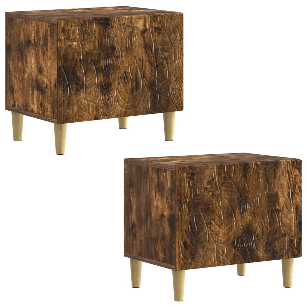 Mobile TV Rovere Fumo Legno ingegnerizzato 897120
