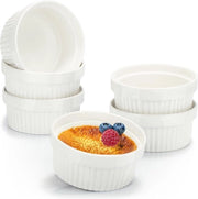 Forme per soufflé - Scodelle per crème brûlée in ceramica - Forme per forno - Scodelle e forme per torte e dessert per b. v. ragù fin