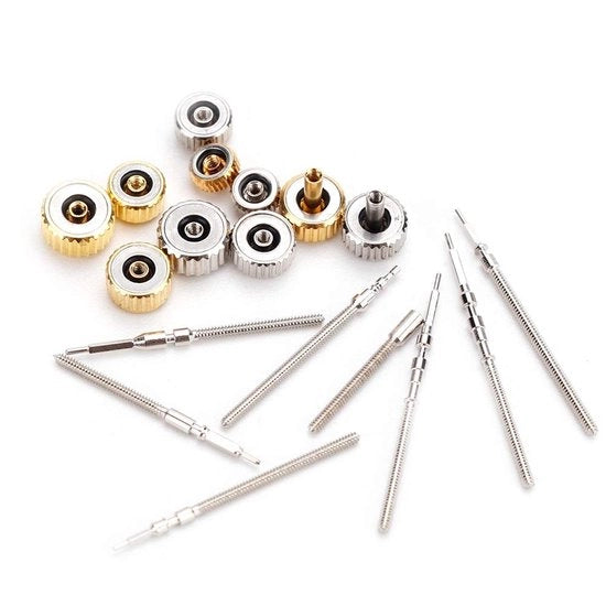 Accessorio orologio polso - Set di veerstang - Reparazione orologio - Compacto e portatile - Accessorio orologio polso - Duraturo e robusto - Adatto per orologi polso di 38-40 mm.