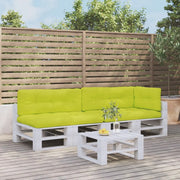 Cuscini per Pallet 5 pz Verde Intenso in Tessuto 3217141