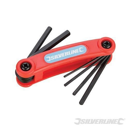 Set chiavi esagonali Silverline in acciaio da 1.5 a 6 mm manico in plastica Prezzo
