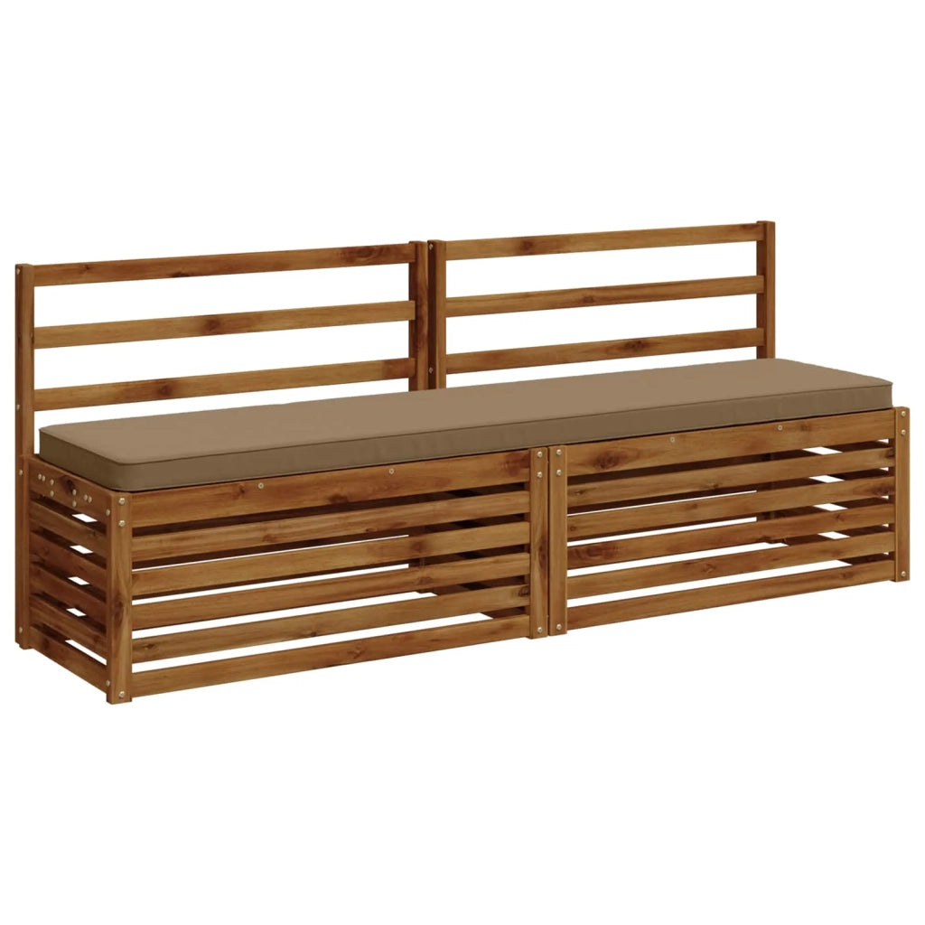 Cuscini per Panchina a 2 Pezzi VUGHT 2 pz 100% Poliestere 951511