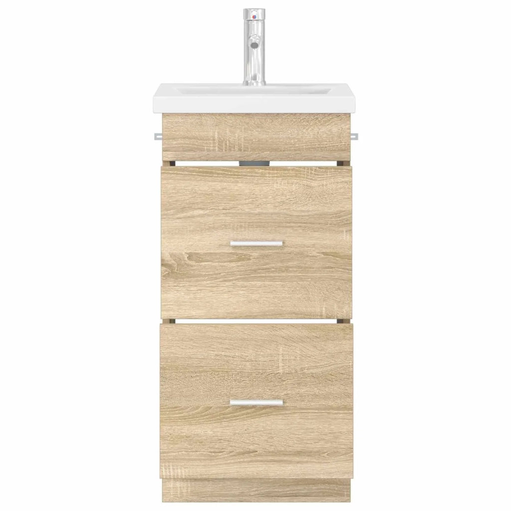 Mobile da bagno con lavabo Rovere Sonoma 42 x 40 x 84,5 cm 890698