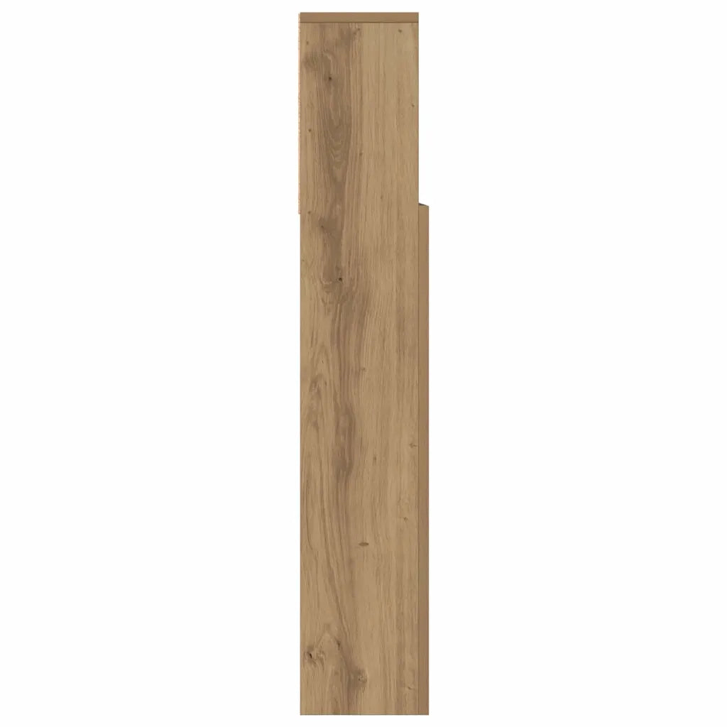 vidaXL Testata del letto rovere artigianale Legno Ingenerizzato