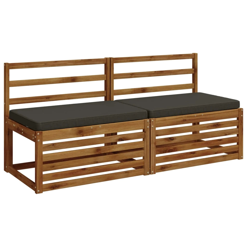 Cuscini per Panchina a 2 Pezzi VUGHT 2 pz 100% Poliestere 951651