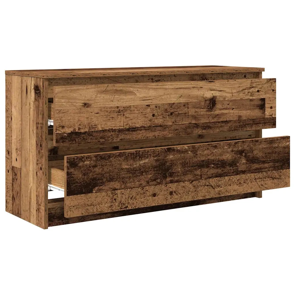 Mobile TV | Armadietto TV | Mobile Porta TV Legno Antico 100x35x54 cm in Legno Multistrato