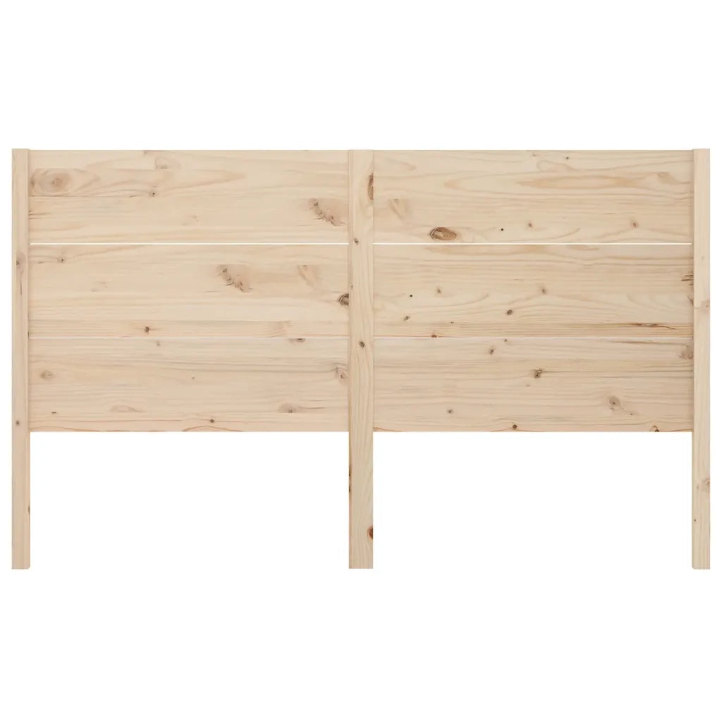 Testiera per Letto 166x4x100 cm in Legno Massello di Pino 818730