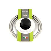 Coperchio in acciaio inox con cravatta cm 14